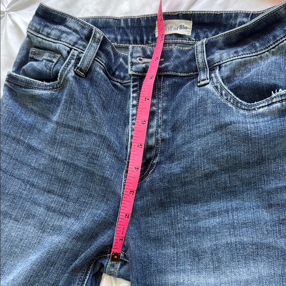 Hint of Blue  Wide-Leg Blue Jeans - Picture 4 of 8